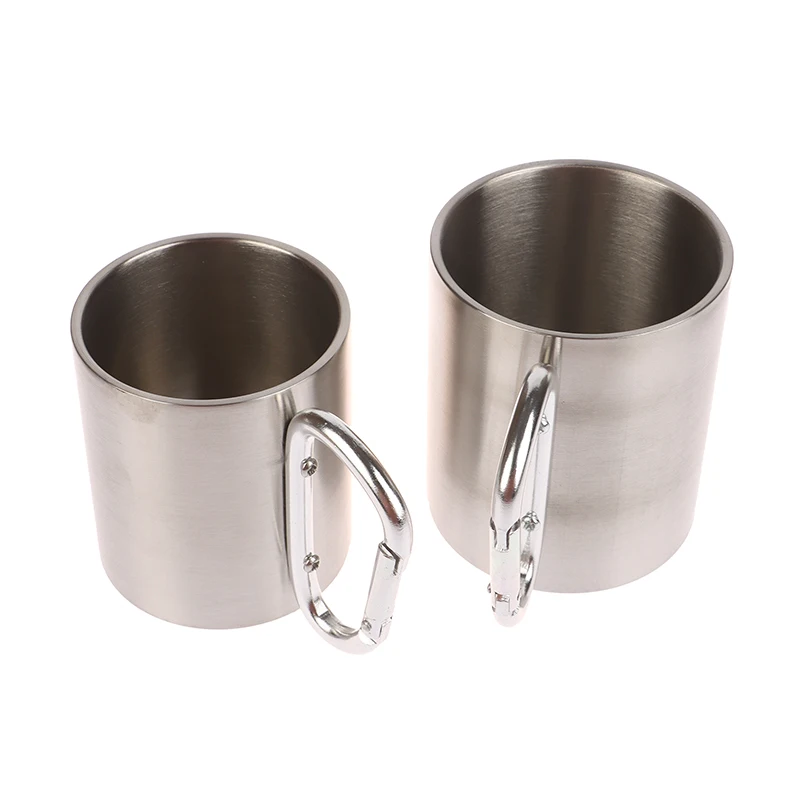 Туристическая кружка из нержавеющей стали, 220/330 мл, с карабином
Туристическая кружка из нержавеющей стали, 220/330 мл, с карабином