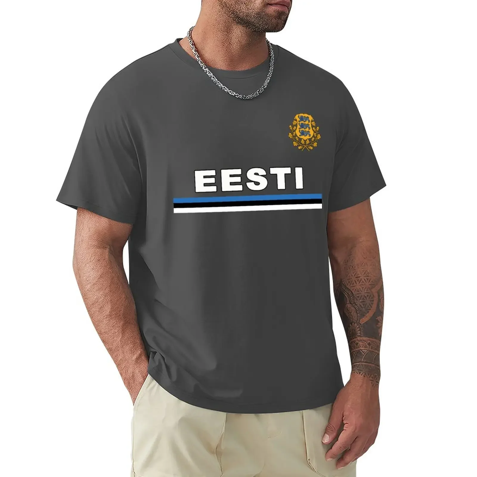 Estonia Eesti National Flag & Coat of Arms T-Shirt graphic t shirts anime Aesthetic clothing clothes for men
Estonia Eesti National Flag & Coat of Arms T-Shirt graphic t shirts anime Aesthetic clothing clothes for men