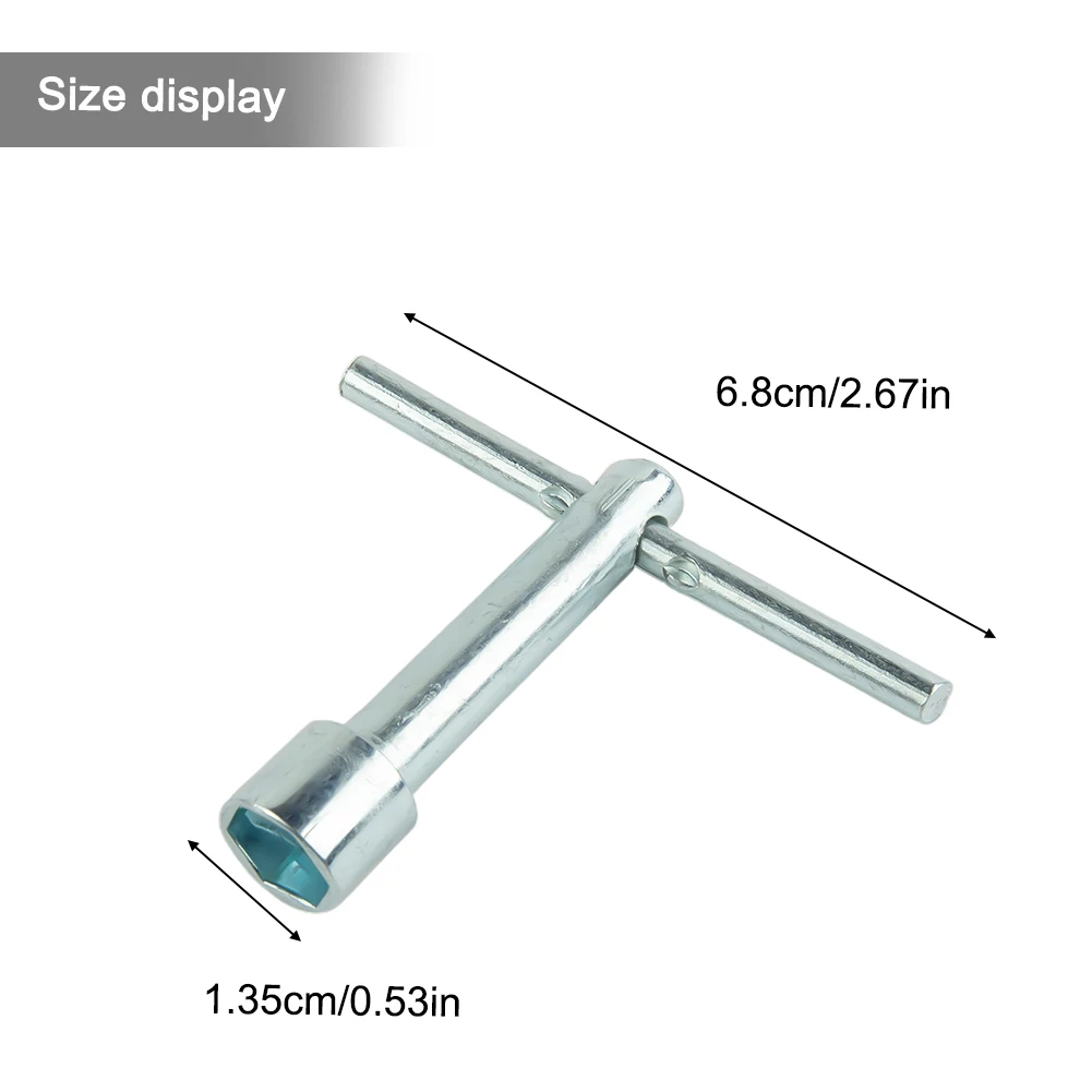 Hand Tool Socket Wrench None 10mm Steel T-Handle 2PCS Deep Nut Driver Hand Tool Hex Socket Wrench Metal Silver
Hand Tool Socket Wrench None 10mm Steel T-Handle 2PCS Deep Nut Driver Hand Tool Hex Socket Wrench Metal Silver