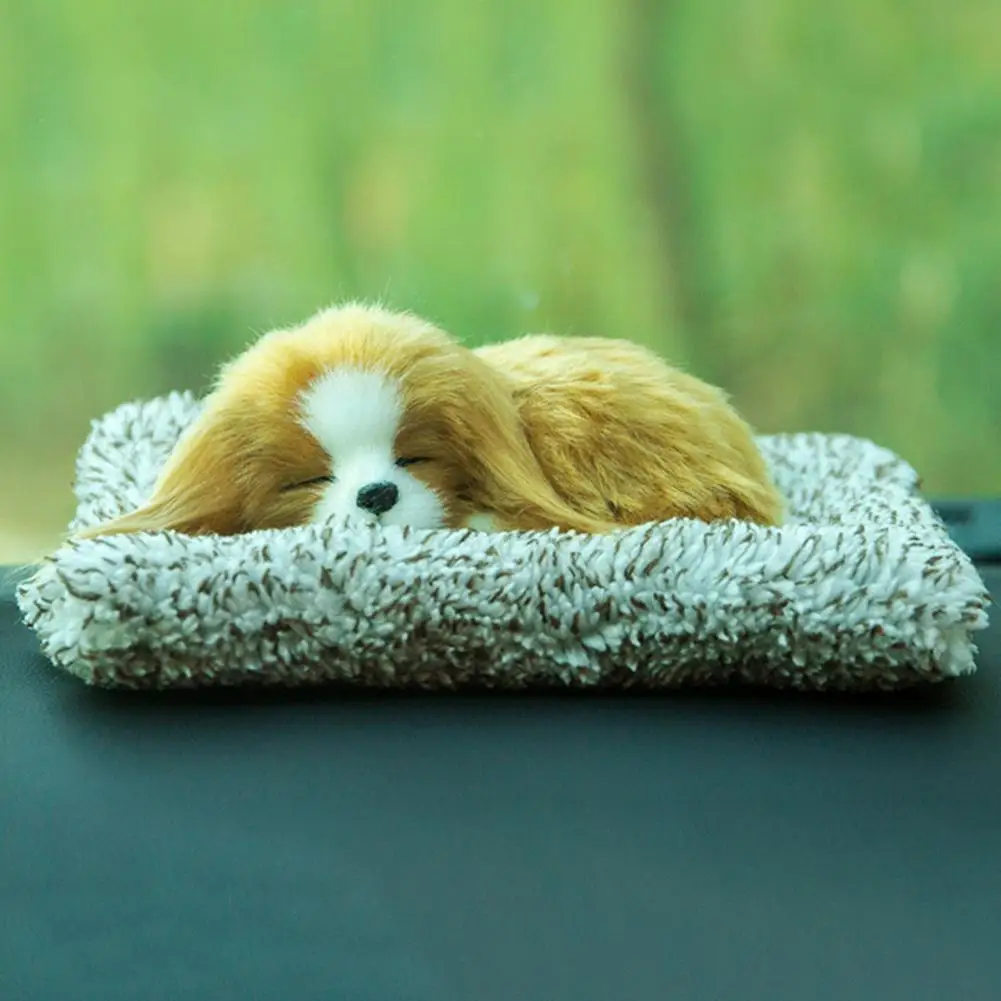Simulation Puppy Model Miniature Statue Charming Bamboo Charcoal Puppy Model Adorable Small Dog Craft Ornament with Activated
Simulation Puppy Model Miniature Statue Charming Bamboo Charcoal Puppy Model Adorable Small Dog Craft Ornament with Activated
