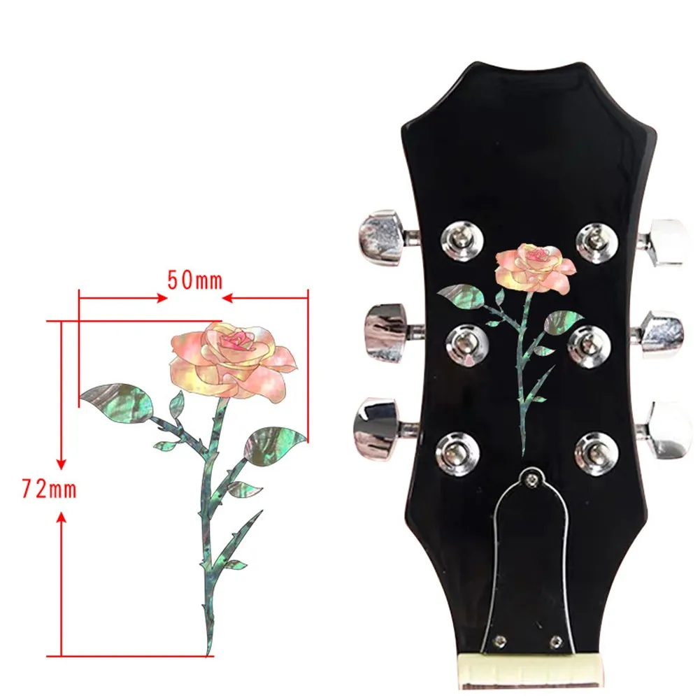 Indoor Guitar Sticker Decal Inlay Sticker Guitar Decorations Accessories Blue Rose Decal Guitar Headstock Sticker
Indoor Guitar Sticker Decal Inlay Sticker Guitar Decorations Accessories Blue Rose Decal Guitar Headstock Sticker