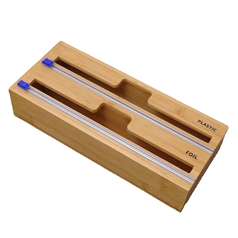 Ziplock Drawer Dispenser Food Aluminum With Bamboo Kitchen Storage Wrap Foil Slide Plastic Bag Cutter Organizer
Ziplock Drawer Dispenser Food Aluminum With Bamboo Kitchen Storage Wrap Foil Slide Plastic Bag Cutter Organizer
