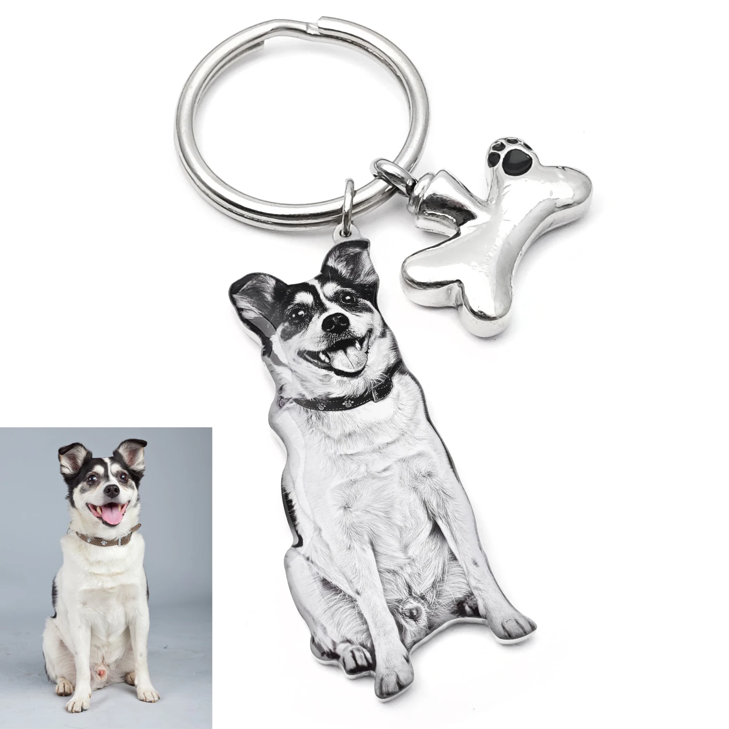 Personalized Pet Memorial Gift Custom Photo Dog Urn Keyring Pet Picture Keepsake Cat Puppy Bone Ashes Urns Cremation Keychain
Personalized Pet Memorial Gift Custom Photo Dog Urn Keyring Pet Picture Keepsake Cat Puppy Bone Ashes Urns Cremation Keychain