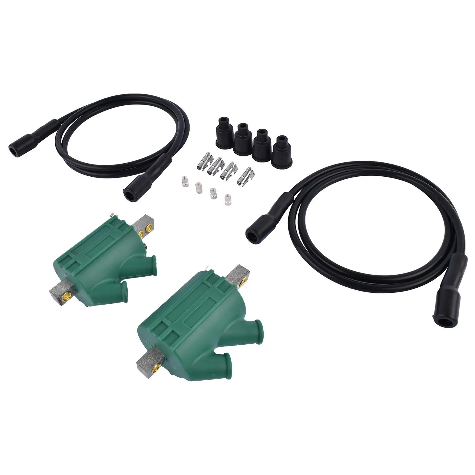 AP01 Ignition Coils 3 ohm Dual Output Wires for Kawasaki KZ 650 Custom DC1-1 DW-200 DW200 DC11
AP01 Ignition Coils 3 ohm Dual Output Wires for Kawasaki KZ 650 Custom DC1-1 DW-200 DW200 DC11
