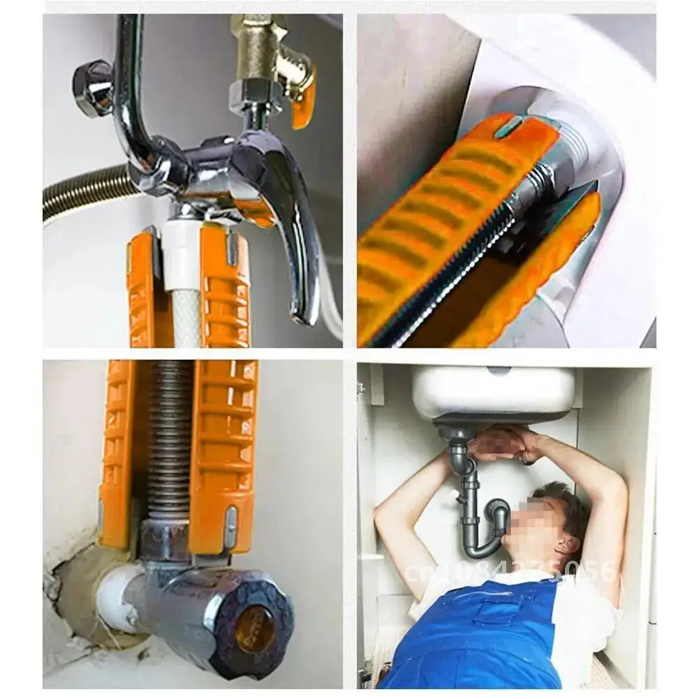 English Key 8 in 1 Plumbing Wrench Multifunctional Flume Wrench Set Anti-slip Kitchen Sink Repair Wrench Set
English Key 8 in 1 Plumbing Wrench Multifunctional Flume Wrench Set Anti-slip Kitchen Sink Repair Wrench Set