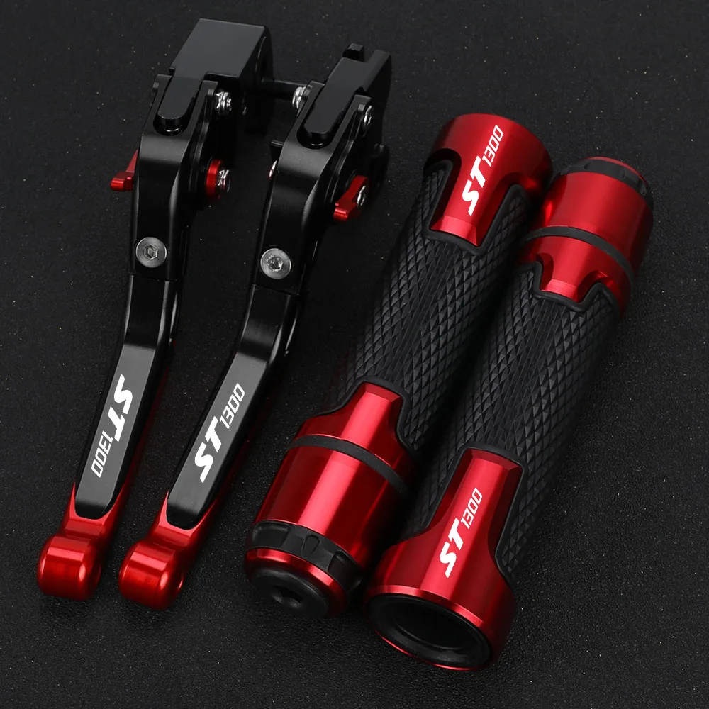 ST1300 LOGO Motorcycle Adjustable Brake Clutch Lever Foldable Handle Hand Grips Set For Honda ST 1300 A 2003 2004 2005 2006 2007
ST1300 LOGO Motorcycle Adjustable Brake Clutch Lever Foldable Handle Hand Grips Set For Honda ST 1300 A 2003 2004 2005 2006 2007