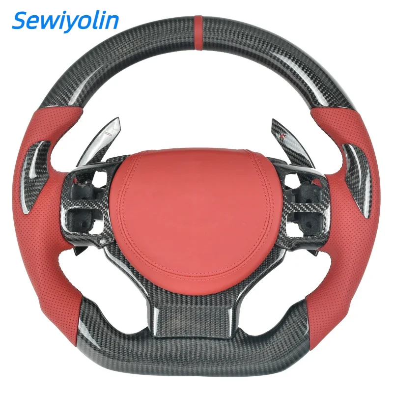 Customization FOR Lexus ES IS GSF NX RX CT 2016 2017 2018 2019 2020 2021 2022 Steering Wheel LED Lights Carbon Fiber
Customization FOR Lexus ES IS GSF NX RX CT 2016 2017 2018 2019 2020 2021 2022 Steering Wheel LED Lights Carbon Fiber
