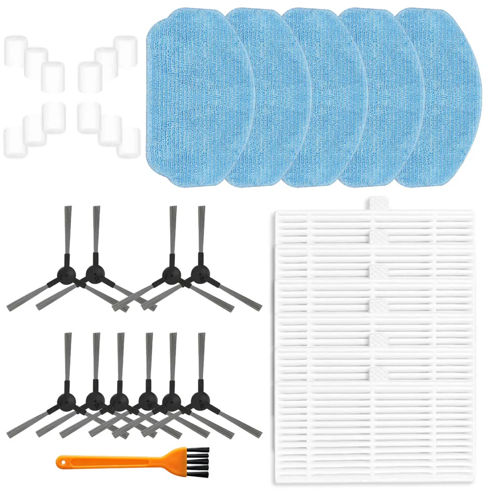 1 Set Filter Mop Pad Side BrushesFor MAMNV BR150/BR151 For ZCWA BR150/BR151 Robot Vacuum Cleaner Replacement Accessories
1 Set Filter Mop Pad Side BrushesFor MAMNV BR150/BR151 For ZCWA BR150/BR151 Robot Vacuum Cleaner Replacement Accessories