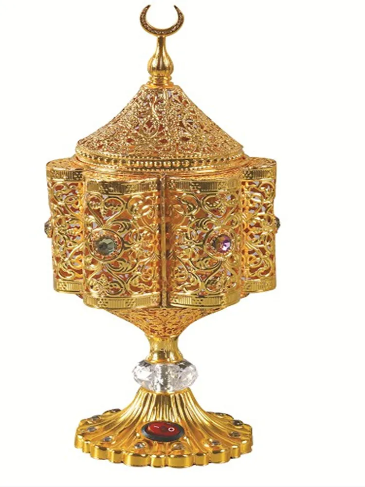 Portable Arabic Incense Burner Fragrance Diffuser Aromatherapy Air Freshener Incense Sticks Holder Electric Incenso Home Decor
Portable Arabic Incense Burner Fragrance Diffuser Aromatherapy Air Freshener Incense Sticks Holder Electric Incenso Home Decor