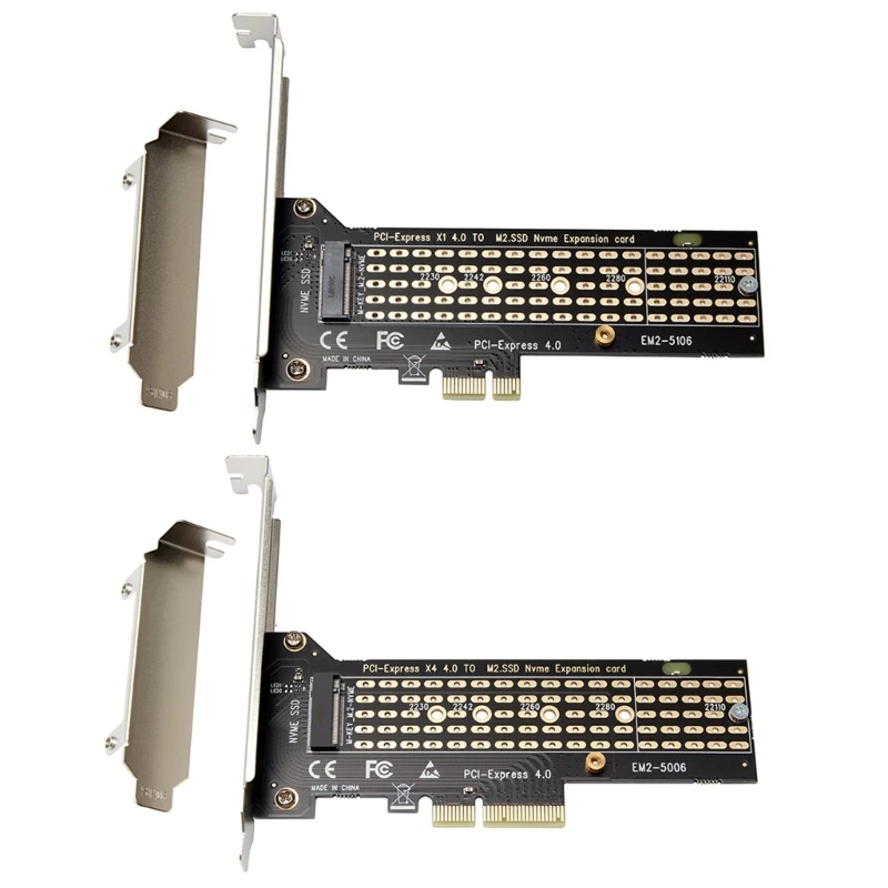 NVME to PCIE4.0 X1 Adapter Card Fast Data Transfer Support 2230/2242/2260/2280/22110 SSDs P9JB
NVME to PCIE4.0 X1 Adapter Card Fast Data Transfer Support 2230/2242/2260/2280/22110 SSDs P9JB