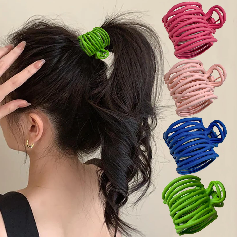 Colorful Y2K Irregular Metal Hair Claw Dopamine Style High Ponytail Hairpins For Women Fashion Hair Accessories Headwear Gifts
Colorful Y2K Irregular Metal Hair Claw Dopamine Style High Ponytail Hairpins For Women Fashion Hair Accessories Headwear Gifts