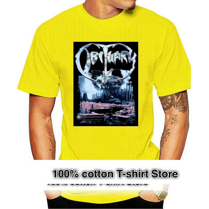 OBITUARY WORLD DEMISE Official Licensed T Shirt S M L XLShort Sleeve LeisureTop Tee Men T Shirt
OBITUARY WORLD DEMISE Official Licensed T Shirt S M L XLShort Sleeve LeisureTop Tee Men T Shirt