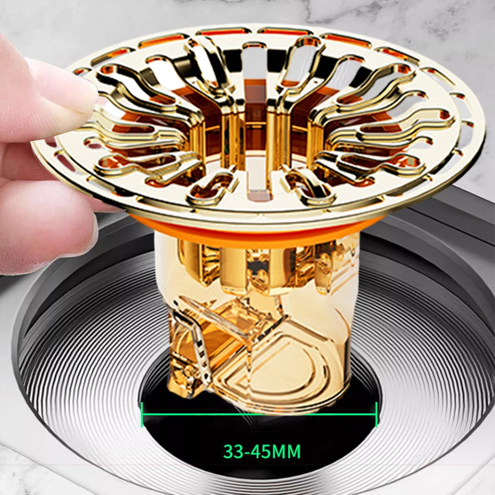1Pc ABS Floor Drain 33-45mm Pore Diameter For Kitchen Bathroom Lavatory Basement Garage Laundry Room Toilet Home Improvement
1Pc ABS Floor Drain 33-45mm Pore Diameter For Kitchen Bathroom Lavatory Basement Garage Laundry Room Toilet Home Improvement