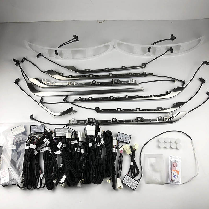 Ambient light For Toyota vellfire alphard LM lift treble full set Inter door Car decorate light Both fit LHD/RHD
Ambient light For Toyota vellfire alphard LM lift treble full set Inter door Car decorate light Both fit LHD/RHD