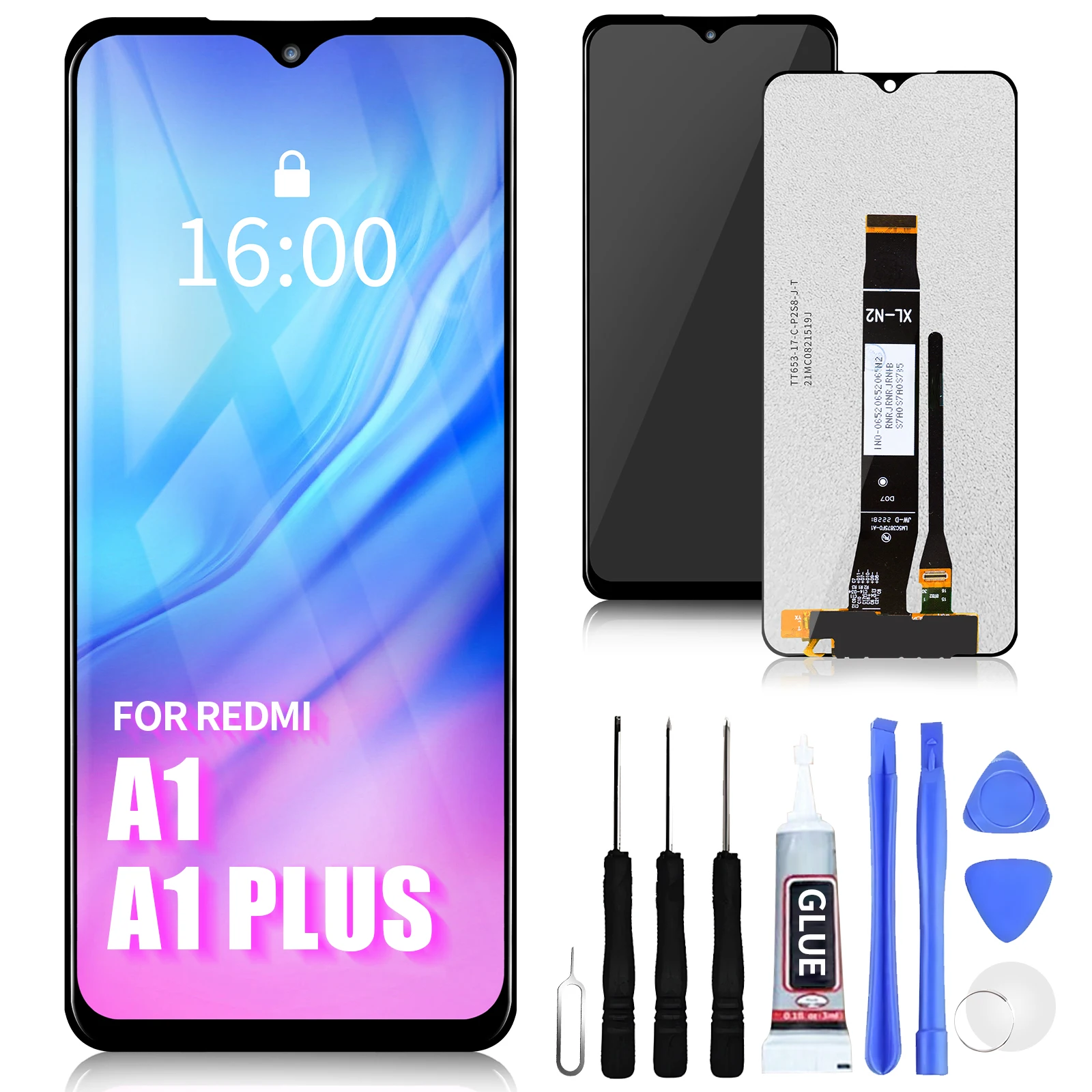 

6.52'' For Xiaomi Redmi A1 A1 Plus LCD 220733SI Display Touch Screen Digitizer Assembly For Redmi A2 A2+ A2 Plus 23028RN4DG