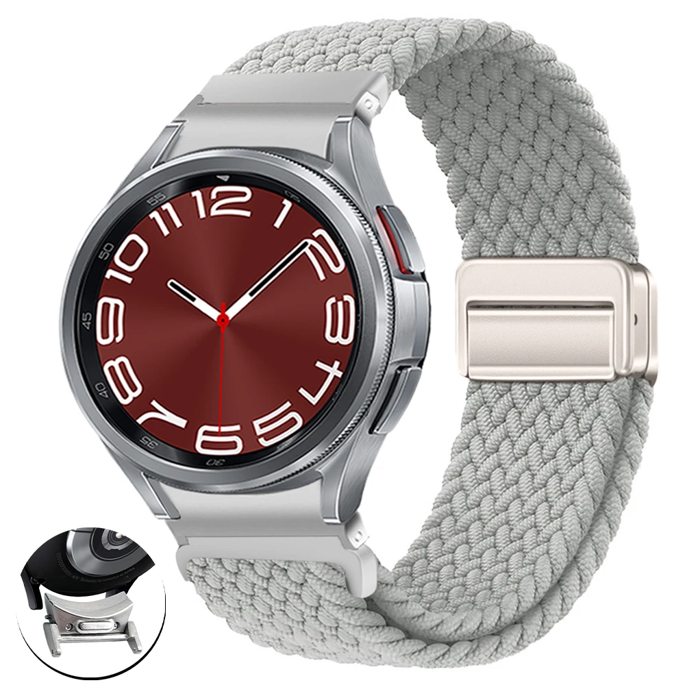 20mm Nylon Band for Samsung Galaxy Watch 4/5/6/pro/classic 45mm 44mm 40mm 43mm 47mm No Gaps Bracelet Correa Galaxy Watch 6 Strap
20mm Nylon Band for Samsung Galaxy Watch 4/5/6/pro/classic 45mm 44mm 40mm 43mm 47mm No Gaps Bracelet Correa Galaxy Watch 6 Strap