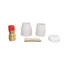 5pcs Aluminia Welding Nozzle Set Welding Ceramic Cup For WP9/20/25 Welding Torch Electrodes Plasma Cutter Tig ARC Welder Parts
5pcs Aluminia Welding Nozzle Set Welding Ceramic Cup For WP9/20/25 Welding Torch Electrodes Plasma Cutter Tig ARC Welder Parts