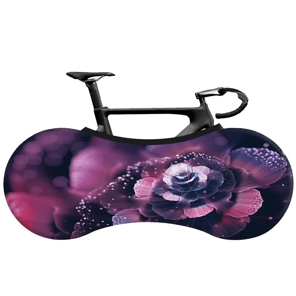 Glorious Purple Flower Bike Wheel Cover MTB Road Bicycle Accessories Anti-dust Wheels Frame Cover High Elasticity Storage Bag
Glorious Purple Flower Bike Wheel Cover MTB Road Bicycle Accessories Anti-dust Wheels Frame Cover High Elasticity Storage Bag