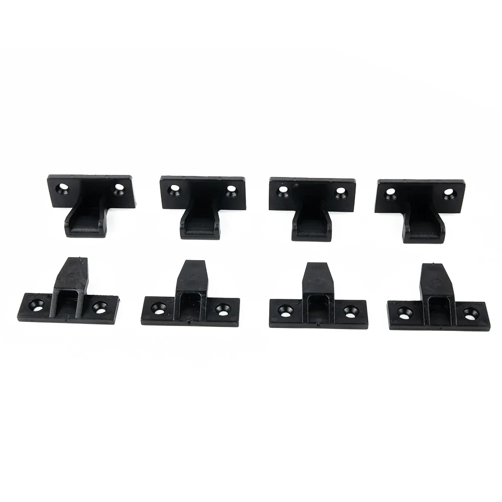 Clips Bracket Press Fit Push In Plastic Plinth 20kg 4 Pack ABS Black Durable Fittings High Quality Materials Panel
Clips Bracket Press Fit Push In Plastic Plinth 20kg 4 Pack ABS Black Durable Fittings High Quality Materials Panel