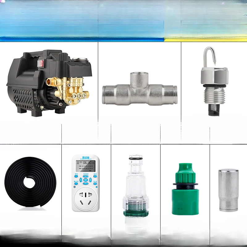 Catering, Leisure and Entertainment Places B & B Landscaping Cooling System Spray Spray High Pressure Cold Mist
Catering, Leisure and Entertainment Places B & B Landscaping Cooling System Spray Spray High Pressure Cold Mist