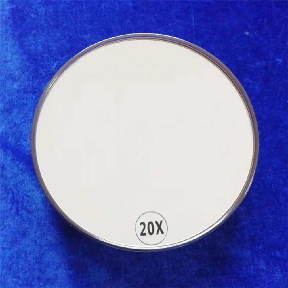 20X Magnifying Mirror 3 Suction Cups Small Round Single-sided Clear Travel Close Up Makeup Mirror Bathroom Supplies
20X Magnifying Mirror 3 Suction Cups Small Round Single-sided Clear Travel Close Up Makeup Mirror Bathroom Supplies