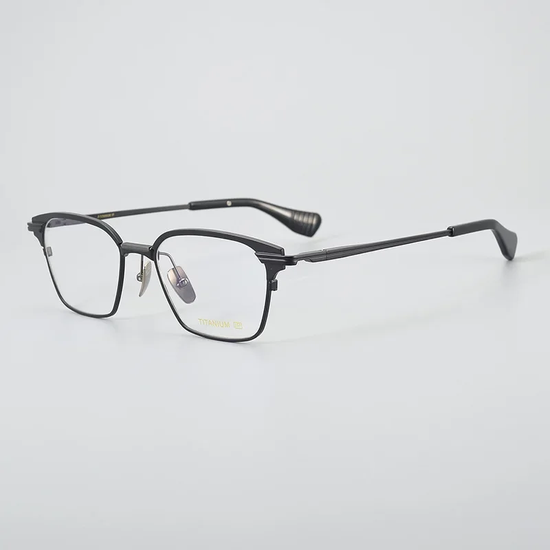 Fashionable Business Glasses frame for Men Ultra Iight pure Titanium Square Handmade Optical Myopia Women's Prescription Glasses
Fashionable Business Glasses frame for Men Ultra Iight pure Titanium Square Handmade Optical Myopia Women's Prescription Glasses