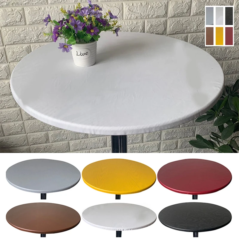 Round Waterproof Table Cover Cloth Protector Anti-oil Polyester Tablecloth Catering Fitted Table Cover with Elastic Edged
Round Waterproof Table Cover Cloth Protector Anti-oil Polyester Tablecloth Catering Fitted Table Cover with Elastic Edged