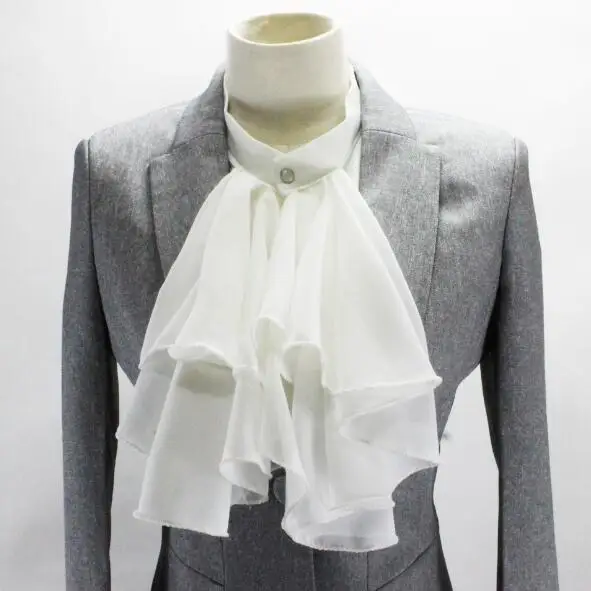 Vintage European Medieval Gentleman Fake Collar Big Chiffon Decorative Shirt Collar Men White Tie
Vintage European Medieval Gentleman Fake Collar Big Chiffon Decorative Shirt Collar Men White Tie