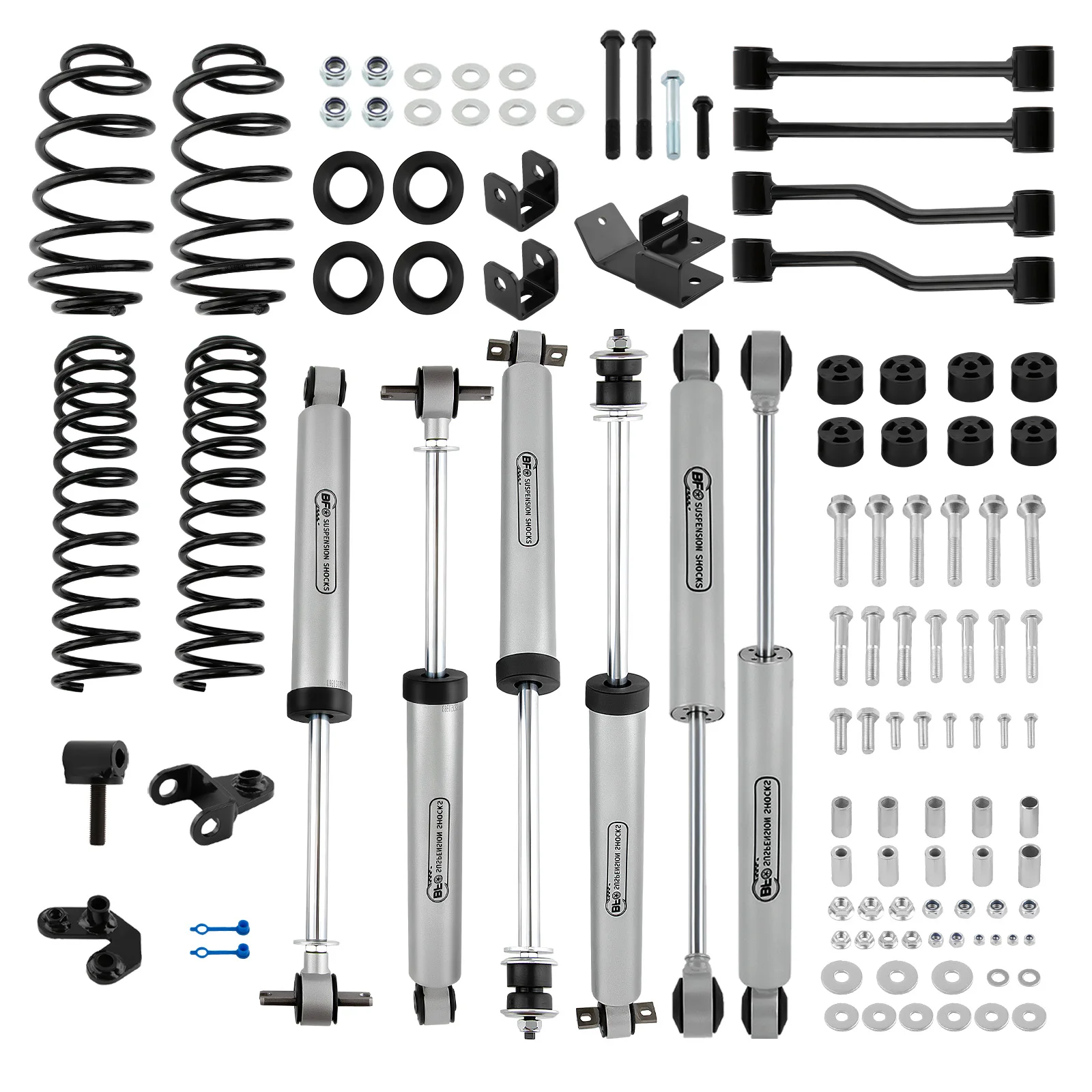 Комплект подвески 3,25 дюйма для Jeep Wrangler TJ 4WD 1997-2002, подходит для двигателей 6-Cyl
Комплект подвески 3,25 дюйма для Jeep Wrangler TJ 4WD 1997-2002, подходит для двигателей 6-Cyl