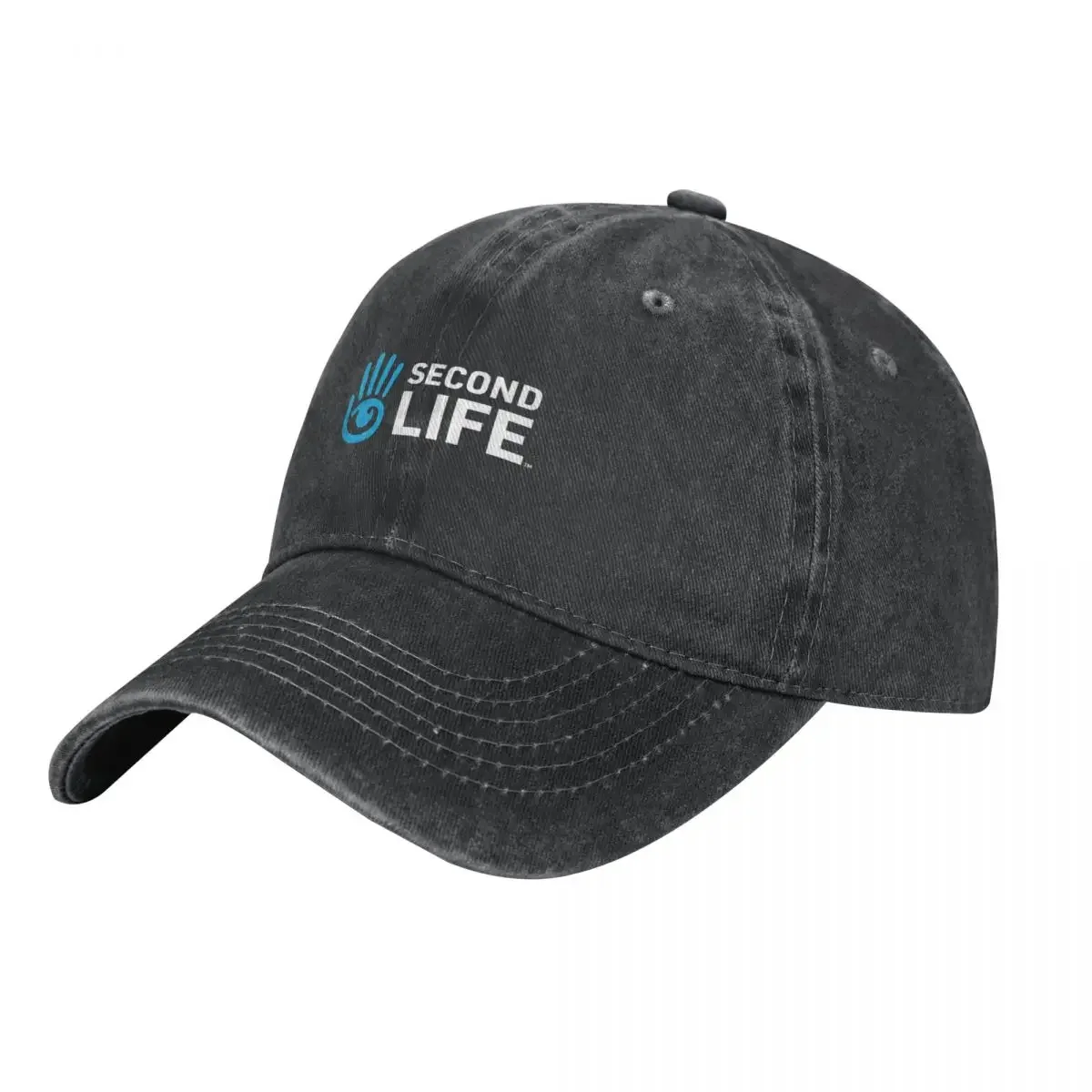 

Second Life Logo Essential Cowboy Hat Golf Wear Sunhat Beach Outing Gentleman Hat Hats Man Women's