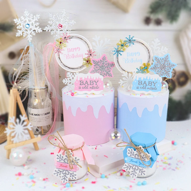 Happy Birthday Cake Topper Baby Is Cold Outside Cupcake Flags Snowflake Christmas Decor Thank You Party Baking Supplies DIY
Happy Birthday Cake Topper Baby Is Cold Outside Cupcake Flags Snowflake Christmas Decor Thank You Party Baking Supplies DIY