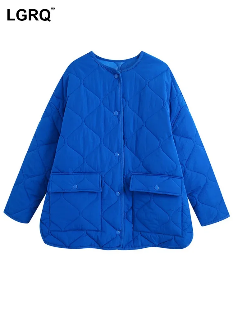 LGRQ Casual 2024 Winter Fashion New Solid Color Padded Coat Women's Trendy Elegant Female Loose Thermal Jackets 19Z1570
LGRQ Casual 2024 Winter Fashion New Solid Color Padded Coat Women's Trendy Elegant Female Loose Thermal Jackets 19Z1570