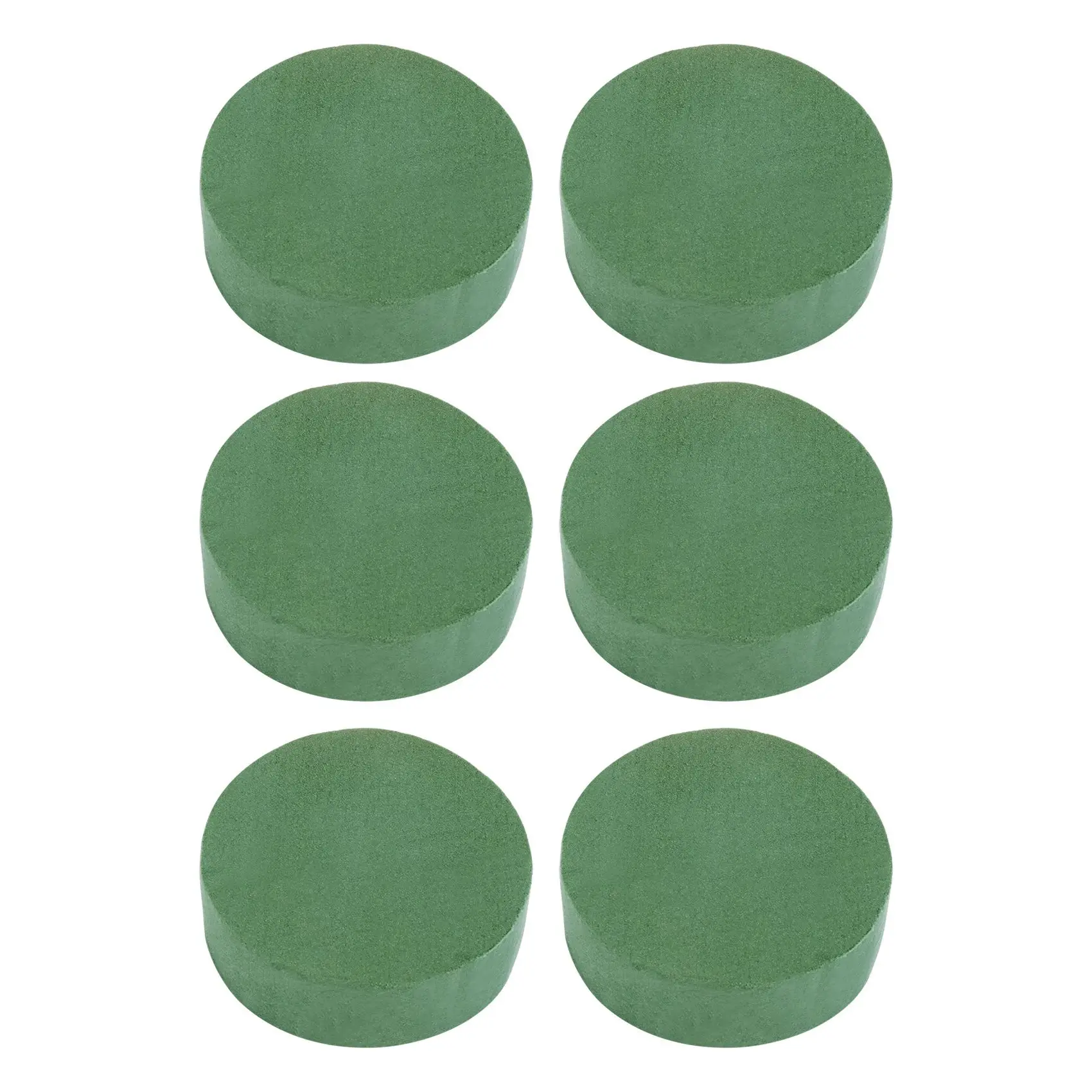 6 Pcs Round Floral Foam Blocks 4.72 Inch Dry Floral Foam for Artificial Flowers Craft Project Wedding Party Decoration
6 Pcs Round Floral Foam Blocks 4.72 Inch Dry Floral Foam for Artificial Flowers Craft Project Wedding Party Decoration