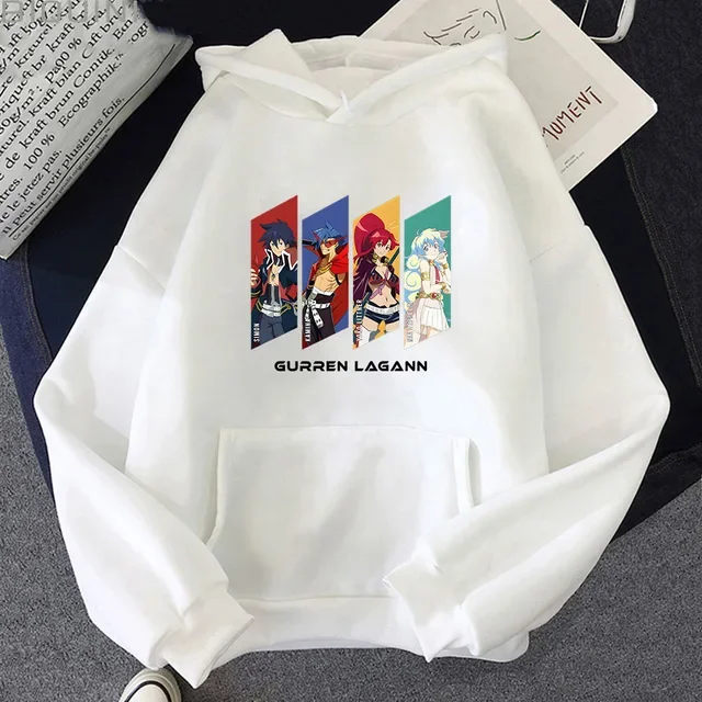 Tengen Toppa Gurren Lagann Hoodie Kamina Simon Yoko Littner Nia Teppelin Team Sweatshirt Y2k Clothes Streetwear Women Men Tops
Tengen Toppa Gurren Lagann Hoodie Kamina Simon Yoko Littner Nia Teppelin Team Sweatshirt Y2k Clothes Streetwear Women Men Tops