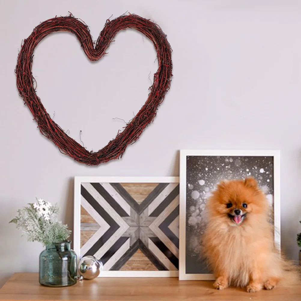 Rattan Garland Heart Background Decal Ornament Outdoor Wall Decor Wreath Pendant Garden
Rattan Garland Heart Background Decal Ornament Outdoor Wall Decor Wreath Pendant Garden