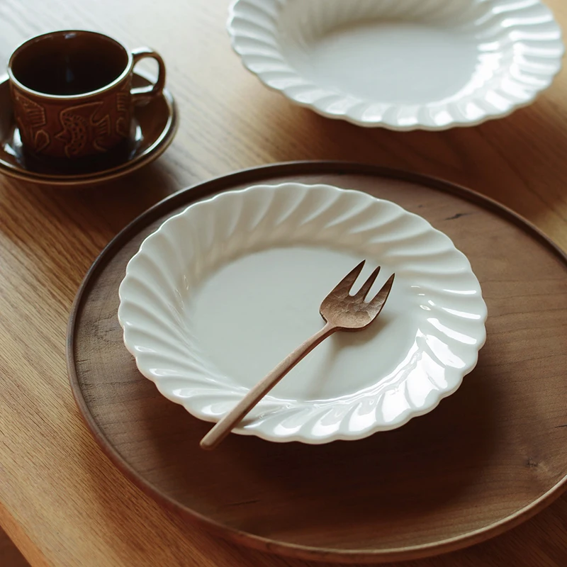 White Simple Ceramic Dinner Plates, Christmas Plate for Fruit Dessert, Deep Soup Plate, Dessert Plates
White Simple Ceramic Dinner Plates, Christmas Plate for Fruit Dessert, Deep Soup Plate, Dessert Plates