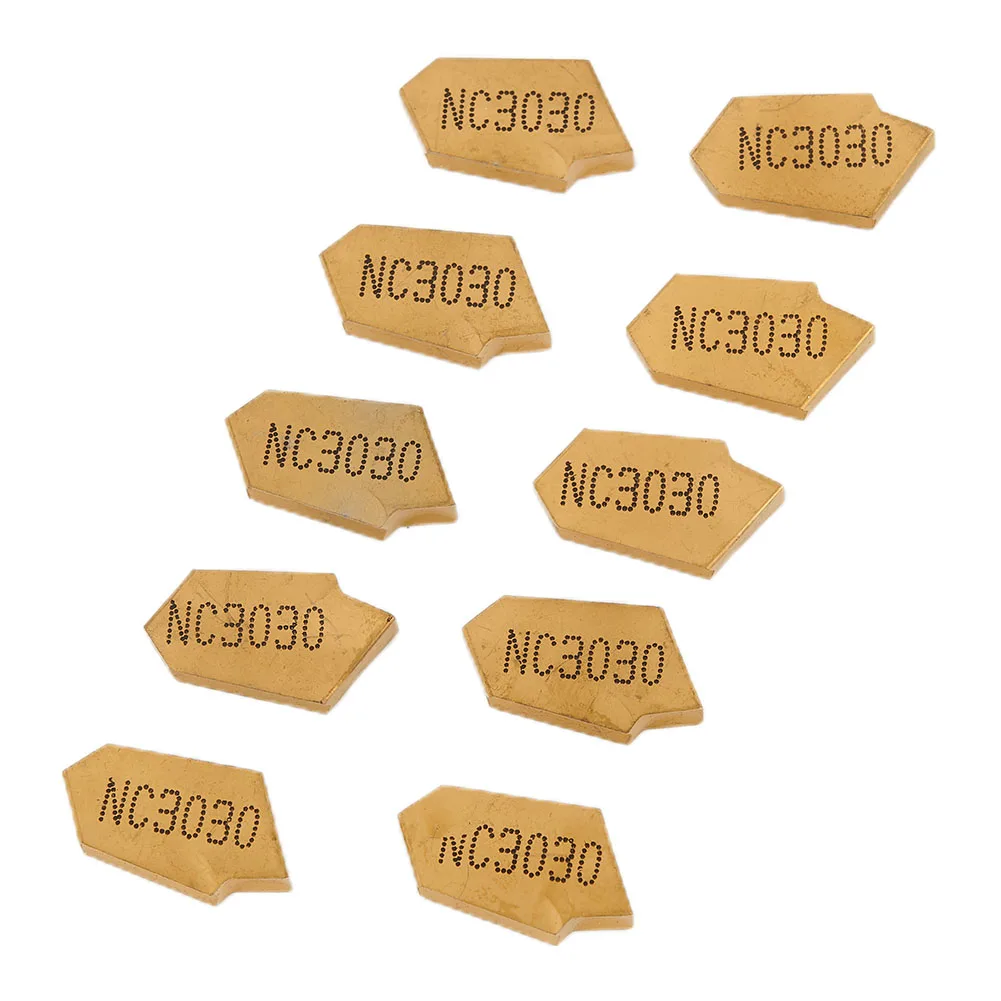 Semi-finishing 3mm 10Pcs Steel Insert GTN-3 Gold SP300 NC3020 YBC251 Useful Durable Tool Kit Parts Engine Latest
Semi-finishing 3mm 10Pcs Steel Insert GTN-3 Gold SP300 NC3020 YBC251 Useful Durable Tool Kit Parts Engine Latest