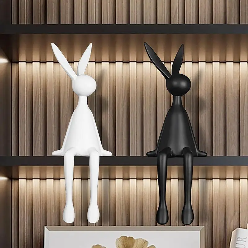 Sitting Rabbit Sculpture Resin Bunny Desktop Edge Figures Abstract Figurine Ornaments Home Office Tabletop Bookshelf Decoration
Sitting Rabbit Sculpture Resin Bunny Desktop Edge Figures Abstract Figurine Ornaments Home Office Tabletop Bookshelf Decoration