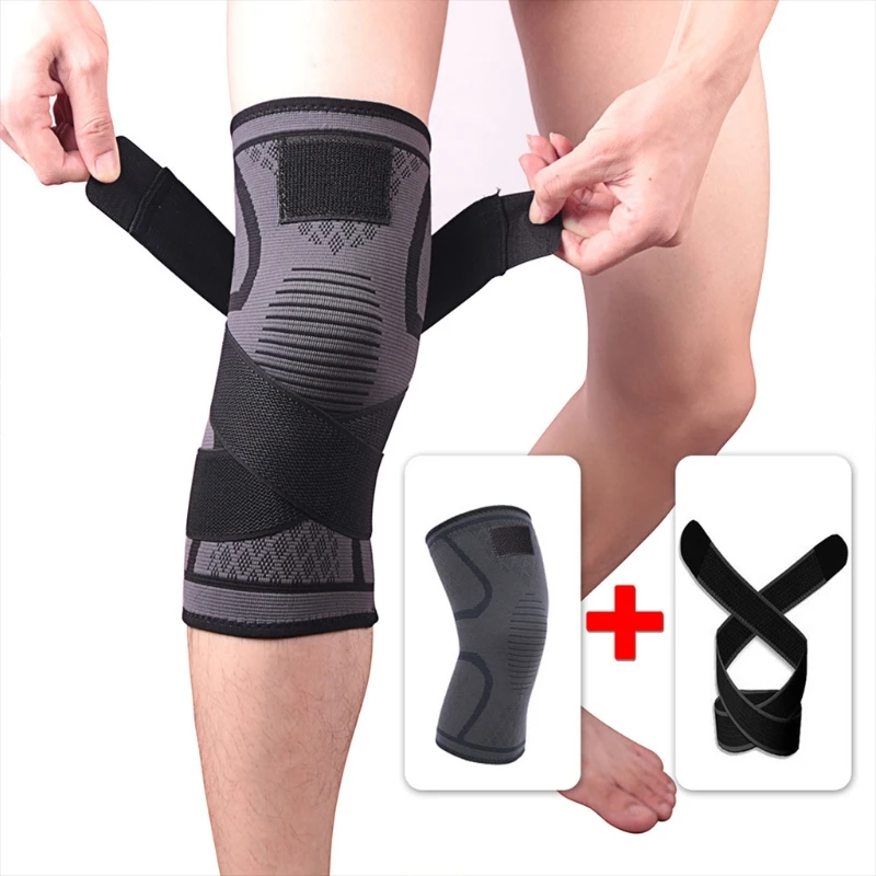 Men Women Knee Support Compression Sleeves Joint Pain Relief Running Fitness Elastic Brace Knee Pads H053
Men Women Knee Support Compression Sleeves Joint Pain Relief Running Fitness Elastic Brace Knee Pads H053