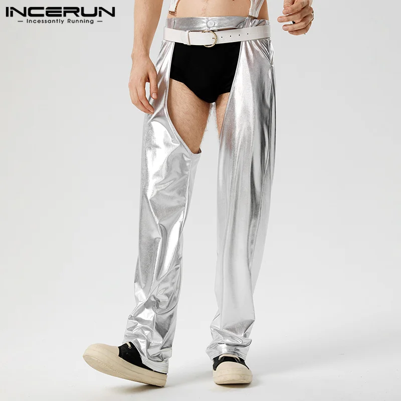 2023 Men Pants Solid Shiny Button Streetwear Personality Hollow Out Sexy Trousers Men Sparkling Fashion Pantalon S-5XL INCERUN
2023 Men Pants Solid Shiny Button Streetwear Personality Hollow Out Sexy Trousers Men Sparkling Fashion Pantalon S-5XL INCERUN