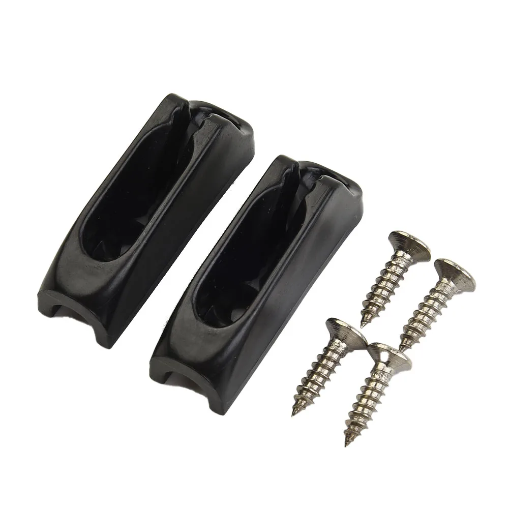 2Pcs Rope Clamps Boat Nylon Self-Lock Cleat Cord Lock For Marine Accessories Black 44x13x15mm Boat Accessories
2Pcs Rope Clamps Boat Nylon Self-Lock Cleat Cord Lock For Marine Accessories Black 44x13x15mm Boat Accessories