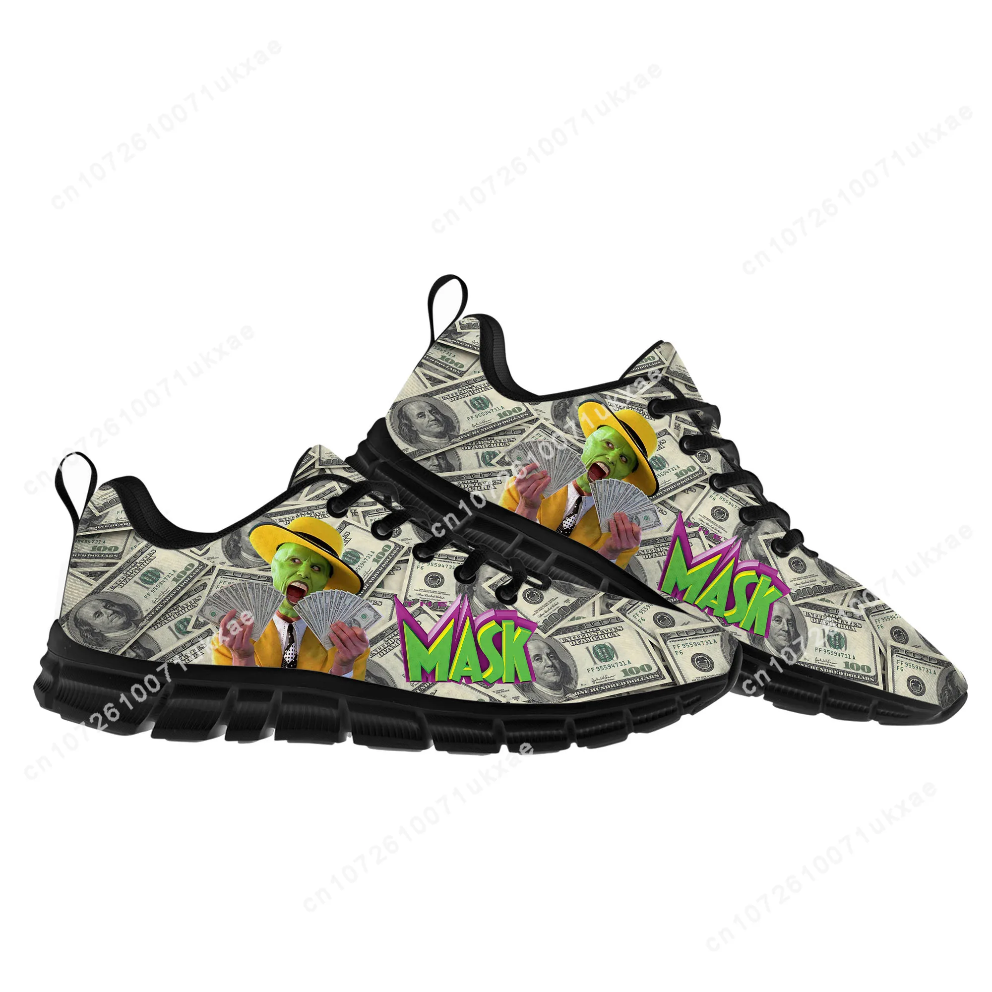 The Mask Movie Sports Shoes Mens Womens Teenager Kids Children Sneakers High Quality Parent Child Sneaker Customize Couple Shoe
The Mask Movie Sports Shoes Mens Womens Teenager Kids Children Sneakers High Quality Parent Child Sneaker Customize Couple Shoe
