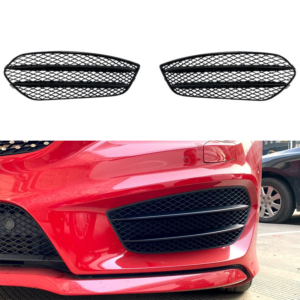 1 Pair Front Bumper Lower Grille Fog Light Cover Splitter Spoiler For Benz CLA-Class C117 CLA200 220 CLA45 2013-2015 AMG
1 Pair Front Bumper Lower Grille Fog Light Cover Splitter Spoiler For Benz CLA-Class C117 CLA200 220 CLA45 2013-2015 AMG
