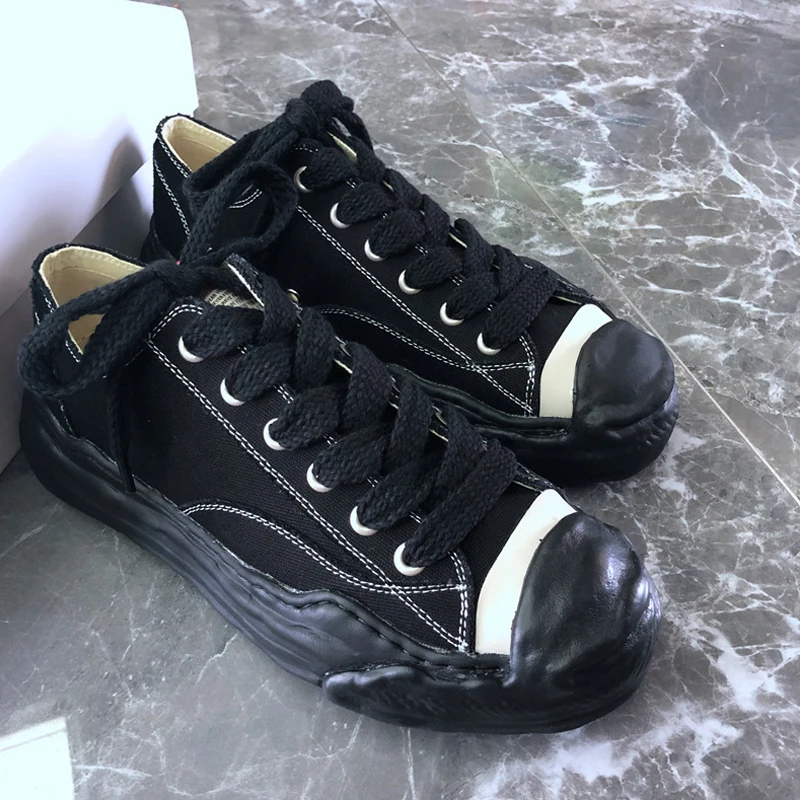 high street Dissolve Sole Canvas Shoes Mihara men's shoes MMY Mixed Colors Women's Sneakers Lace-up Yasuhir Men's Casual Shoes
high street Dissolve Sole Canvas Shoes Mihara men's shoes MMY Mixed Colors Women's Sneakers Lace-up Yasuhir Men's Casual Shoes