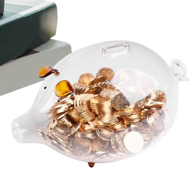 Милый банк для монет в виде свиньи, игрушечный банк для монет в виде животных для детей и взрослых, прозрачная стеклянная банка для хранения в форме золотых бобов, новые стеклянные поделки, свадебный подарок
Милый банк для монет в виде свиньи, игрушечный банк для монет в виде животных для детей и взрослых, прозрачная стеклянная банка для хранения в форме золотых бобов, новые стеклянные поделки, свадебный подарок
