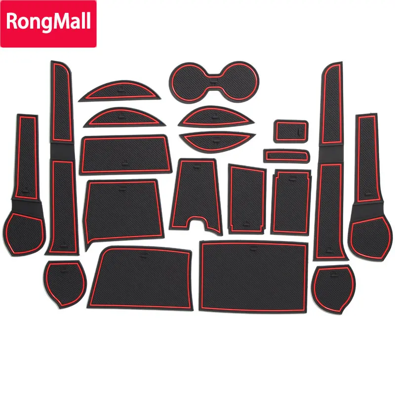 

Gate Slot Pad for Toyota Fortuner SW4 2016 -2021 Non-Slip Mats Interior Accessories Door Pad Cup Holders Non-Slip Mat