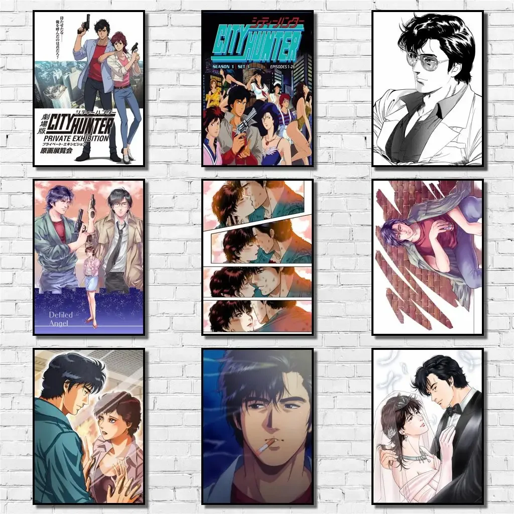 19 Designs Anime City Hunter Whitepaper Poster Artwork Fancy Wall Sticker for Coffee House Bar A3
19 Designs Anime City Hunter Whitepaper Poster Artwork Fancy Wall Sticker for Coffee House Bar A3