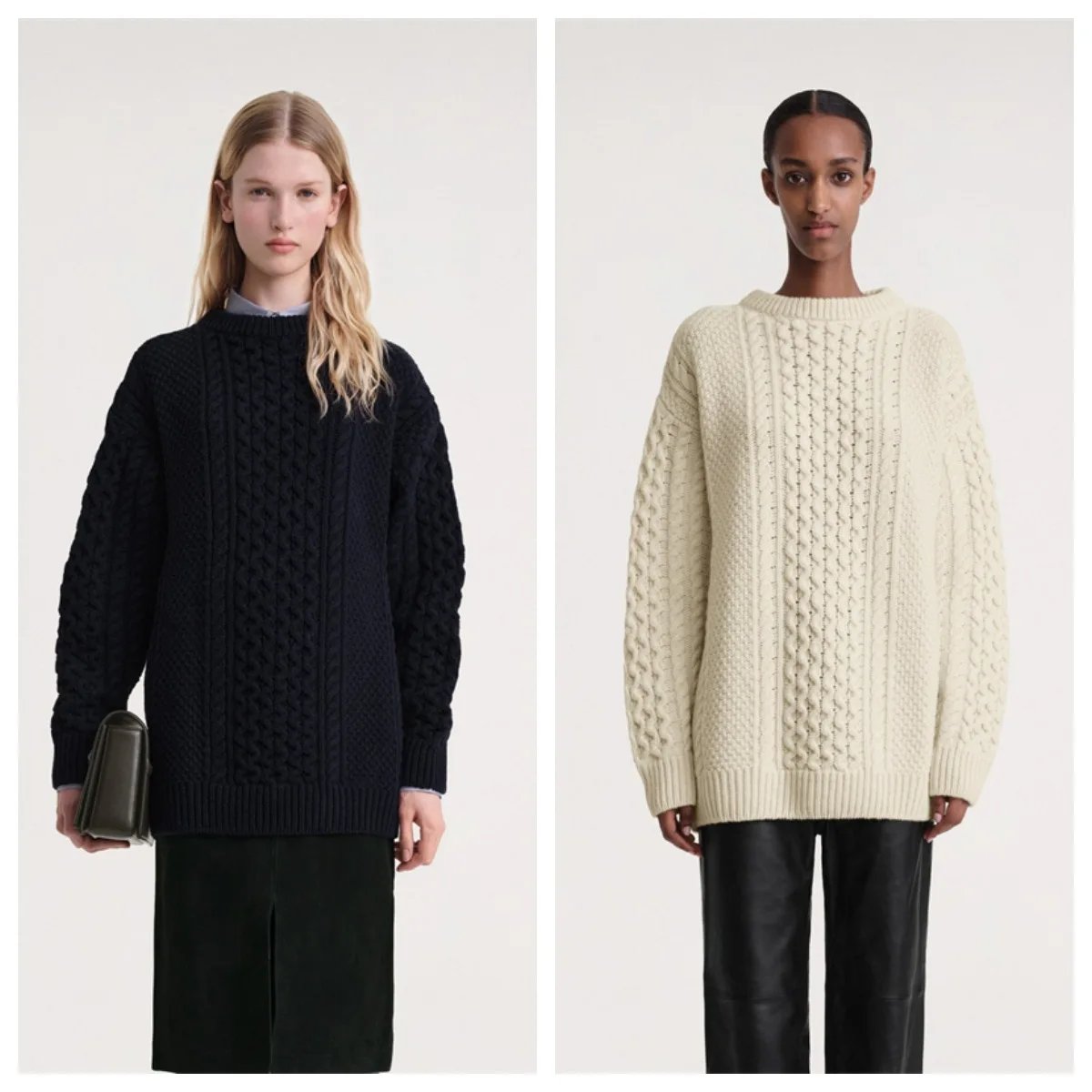 High Quality Autumn Winter Women's Twisted Wool Sweater 2023 New Female Round Neck Long Sleeve Loose Solid Color Knit Pullover
High Quality Autumn Winter Women's Twisted Wool Sweater 2023 New Female Round Neck Long Sleeve Loose Solid Color Knit Pullover