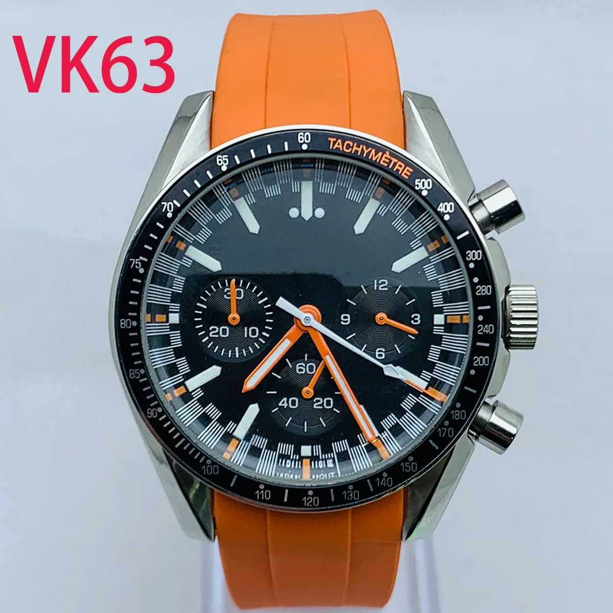 Часы VK63, новые кварцевые часы, минеральное стекло, 40 мм, нержавеющая сталь, драгоценный механизм VK63
Часы VK63, новые кварцевые часы, минеральное стекло, 40 мм, нержавеющая сталь, драгоценный механизм VK63