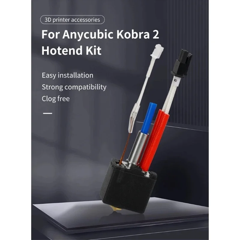 Комплект Hotend для 3D-принтера Anycubic 2 Hot End в сборе, аксессуары для печатающей головки, комплект для замены
Комплект Hotend для 3D-принтера Anycubic 2 Hot End в сборе, аксессуары для печатающей головки, комплект для замены